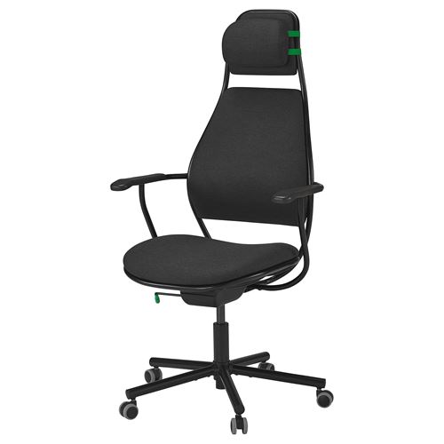 IKEA - LÖPARBANA, gaming chair, vissle dark grey