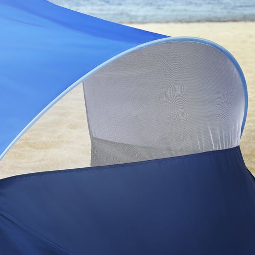 IKEA - STRANDÖN, açılabilir güneş-rüzgar koruyucu, mavi