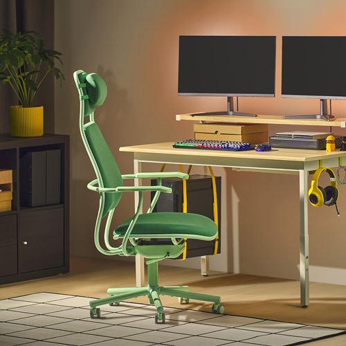 IKEA - LÖPARBANA, gaming chair, vissle green