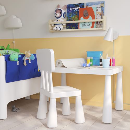 IKEA - MAMMUT, children's chair, white