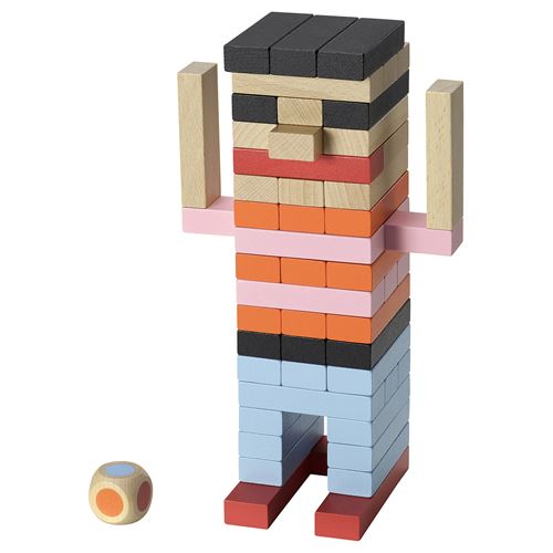 IKEA - FJALLVRAK, istifleme oyunu, çok renkli