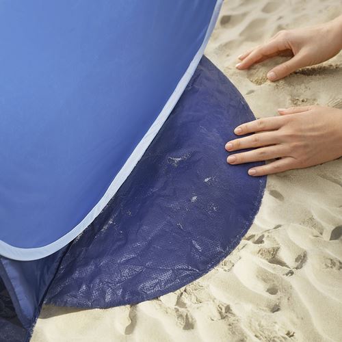 IKEA - STRANDÖN, açılabilir güneş-rüzgar koruyucu, mavi