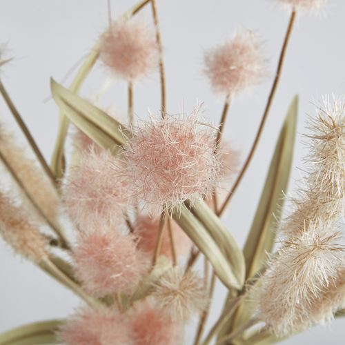 IKEA - SMYCKA, artificial bouquet, pink, 60 cm