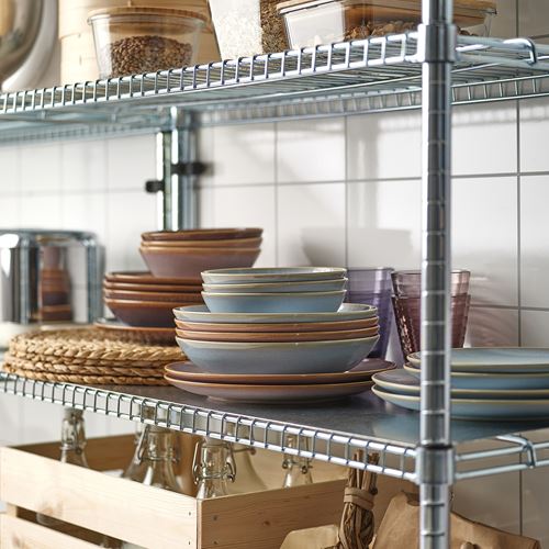IKEA - FARGKLAR, seramik kase, lila, 16 cm