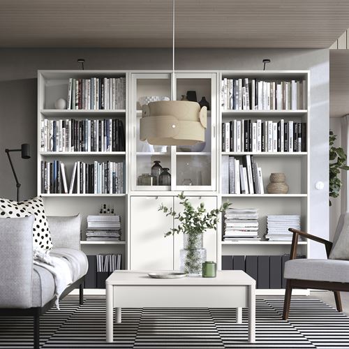 IKEA - TONSTAD, cabinet with doors, off white, 81x47x91 cm