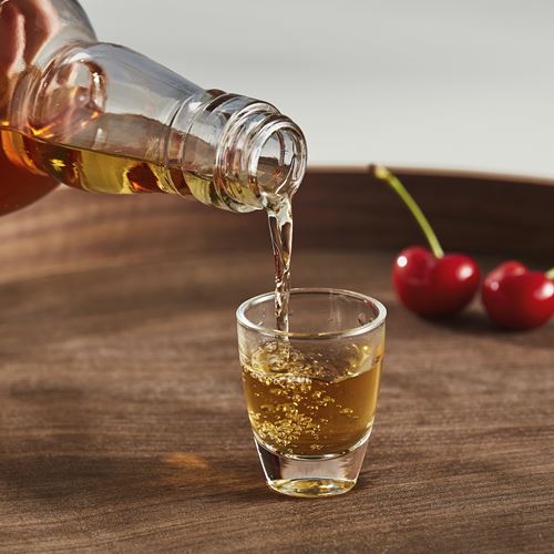 IKEA - HUMLAFISK, likör bardağı, cam, 3 cl