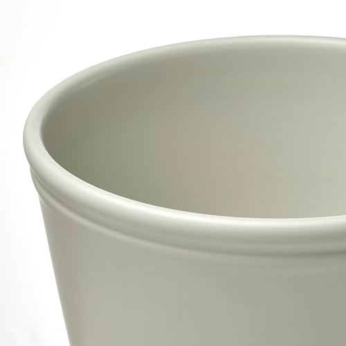 IKEA - KÖRSBARSBJÖRK, toprak saksı, açık gri-bej, 15 cm
