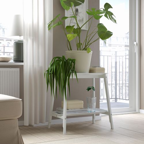 IKEA - KÖRSBARSBJÖRK, toprak saksı, açık gri-bej, 24 cm