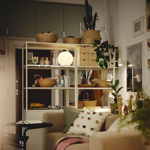 IKEA - HOKRUBBA, sepet, saz el yapımı, 34 cm