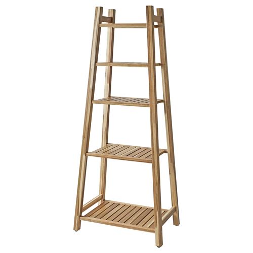 IKEA - STOREDAMM, shelving unit, acacia, 60x141 cm