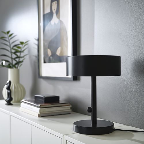 IKEA - NYMANE, table lamp, anthracite, 33 cm