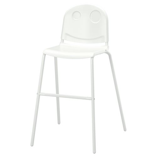 IKEA - VILDGAS, çocuk sandalyesi, beyaz-beyaz
