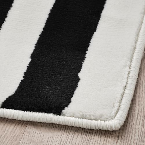 IKEA - VANDPLATS, büyük halı, çok renkli-çizgili, 170x240 cm