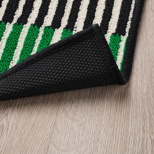 IKEA - VANDPLATS, mat, multicolored-striped, 40x60 cm