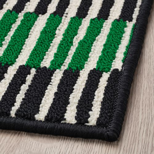 IKEA - VANDPLATS, mat, multicolored-striped, 40x60 cm