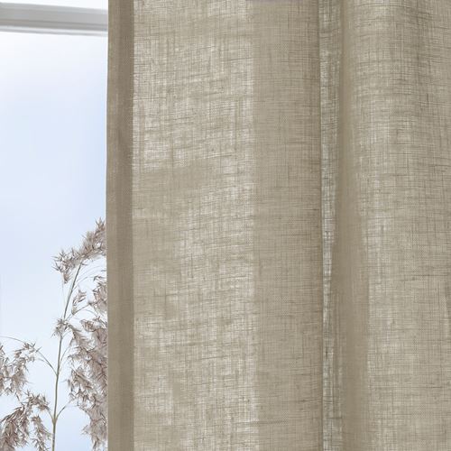 IKEA - DYTAG, fon perde/2 kanat, bej, 145x300 cm