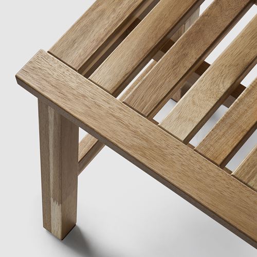 IKEA - STOREDAMM, bench, acacia, 63x31 cm