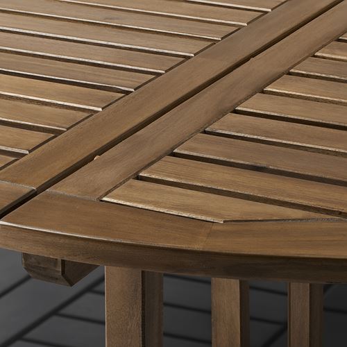 IKEA - NAMMARÖ, yemek masası, açık kahverengi, 130 cm