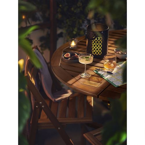 IKEA - NAMMARÖ, yemek masası, açık kahverengi, 130 cm