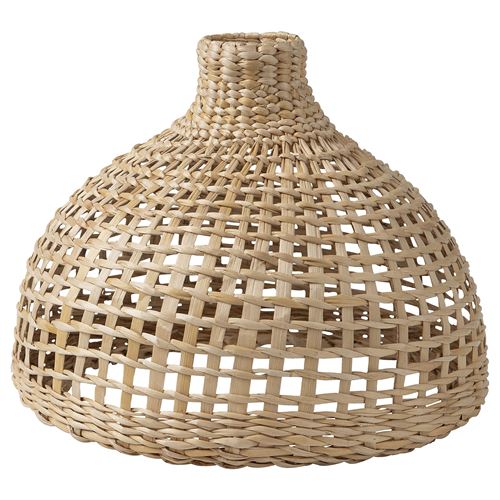 IKEA - MAVINN, sarkıt lamba abajur başlığı, muz lifi, 35 cm