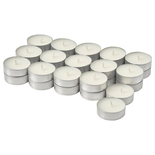 TRADCYPRESS kokulu tealight mum, beyaz