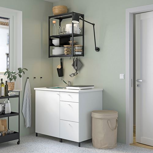 IKEA - DIMPA, atık ayırma torbası, açık gri-bej, 50 lt