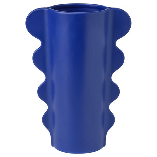 IKEA - DOFTBRAKEN, vazo, koyu mavi, 28 cm