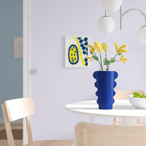 IKEA - DOFTBRAKEN, vazo, koyu mavi, 28 cm