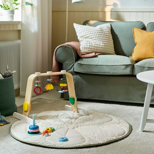 IKEA - LEKA, baby gym, multicolour, 59x43 cm