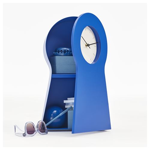 IKEA - IKEA PS 1995, wall clock, blue, 48 cm