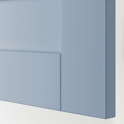 IKEA - SANNIDAL, wardrobe door, blue, 60x180 cm