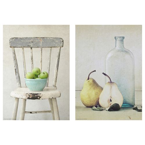IKEA - BILD, poster, çok renkli, 21x30 cm