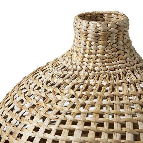 IKEA - MAVINN, sarkıt lamba abajur başlığı, muz lifi, 35 cm