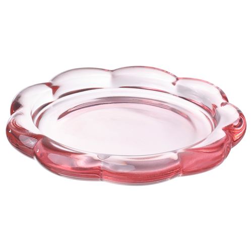 IKEA - BLADFAGEL, mum tabağı, pembe, 11 cm