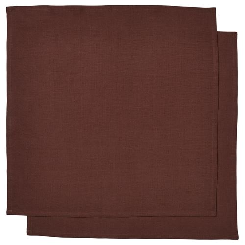 IKEA - STOCKHOLM 2025, cloth napkin, dark red, 50x50 cm