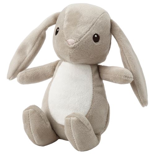 IKEA - DVARGHARE, soft toy, beige, 21 cm