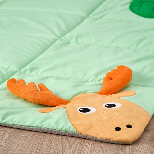 IKEA - SANDBI, play mat, multicolour, 100x100 cm