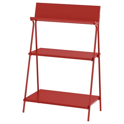 IKEA - KRÖNIKÖR, Open Shelving Unit, red, 60x35x91 cm