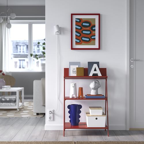 IKEA - KRÖNIKÖR, Open Shelving Unit, red, 60x35x91 cm