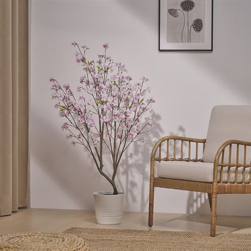 IKEA - FEJKA, artificial plant, light pink, 19 cm