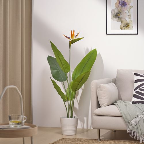 IKEA - FEJKA, artificial plant, orange, 19 cm