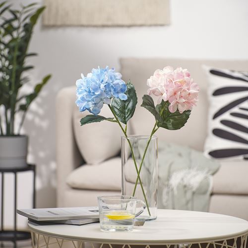 IKEA - SMYCKA, yapay çiçek, açık pembe, 45 cm