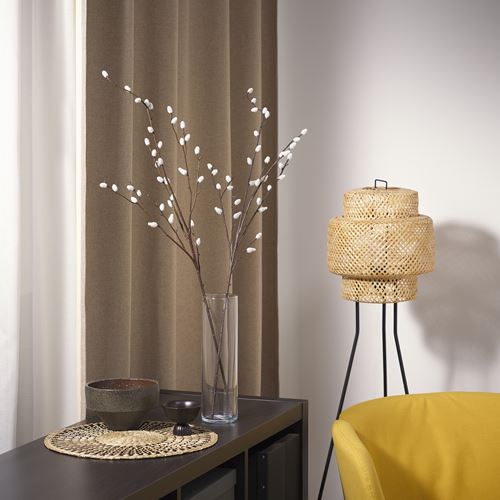 IKEA - SMYCKA, yapay bitki, beyaz-kahverengi, 85 cm