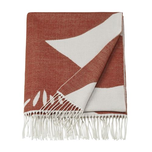 IKEA - HYLSNEJLIKA, örtü, turuncu, 130x170 cm