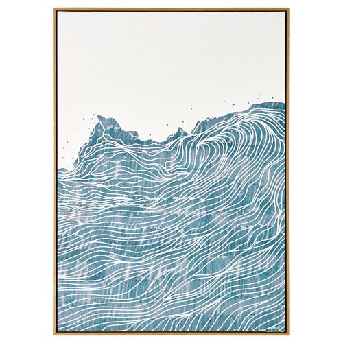 IKEA - BLODFLADER, picture with frame, multicolour, 50x70 cm