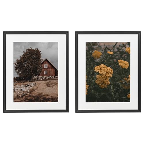 frame with poster