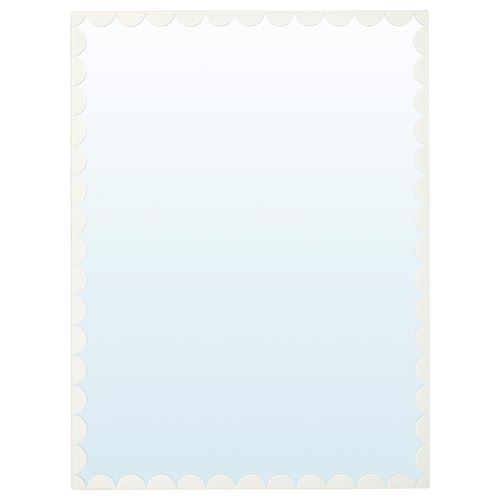 IKEA - RUNDOXEL, duvar aynası, beyaz, 30x40 cm