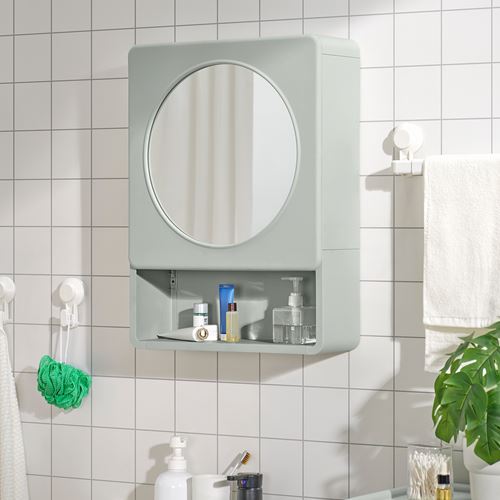 IKEA - IVÖSJÖN, banyo duvar dolabı, yeşil, 44x15x59 cm
