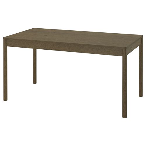 IKEA - TONSTAD, mutfak masası, kahverengi meşe kaplama, 150x80 cm