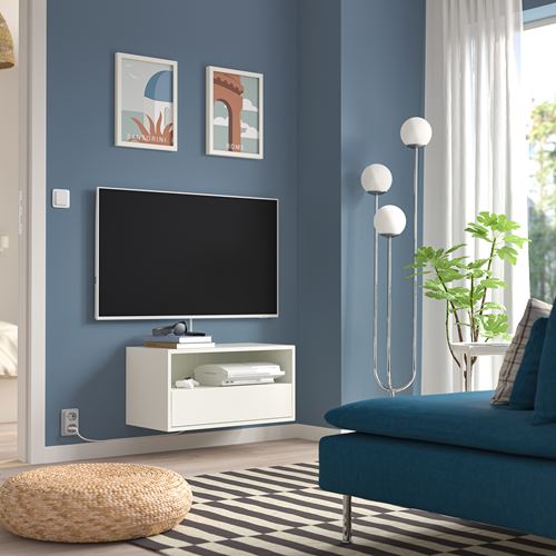 IKEA - EKET, duvar dolabı kombinasyonu, beyaz, 70x35x35 cm